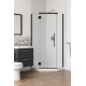 1000*1000*2050mm Black Frameless Diamond Shower Box 1000*1000*2050mm Black Frameless Diamond Shower Box